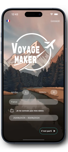 Voyage Maker1 Voyage Maker page d'accueil