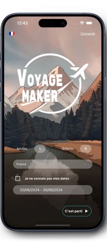 Voyage Maker1 Voyage Maker page d'accueil
