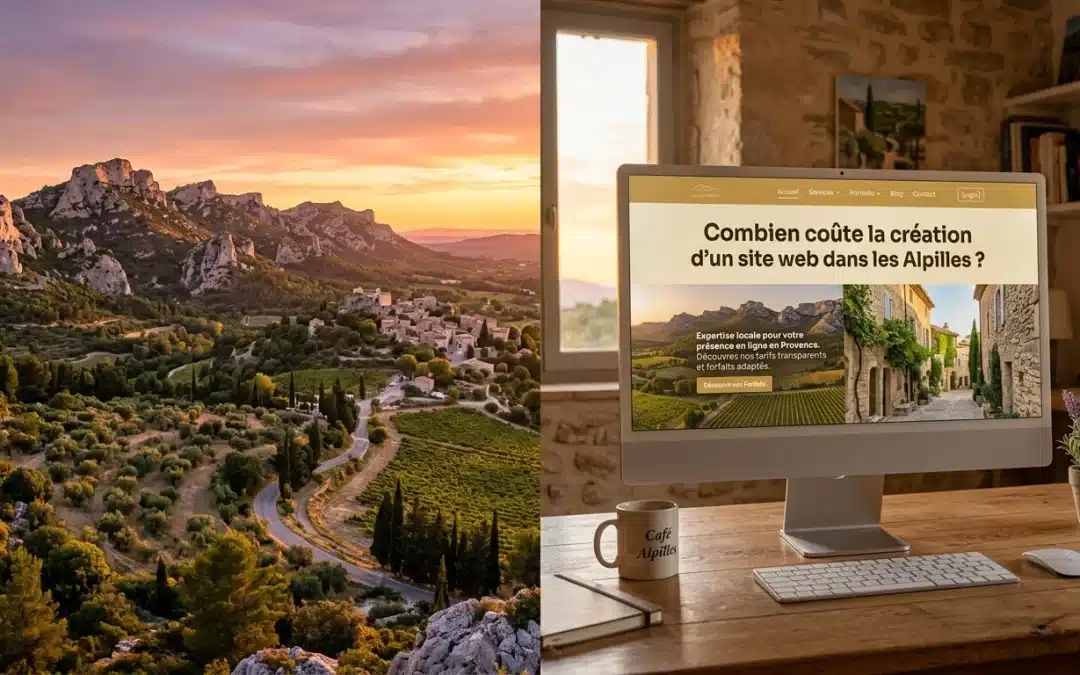 Combien coûte la création d&rsquo;un site web dans les Alpilles en 2026 ?